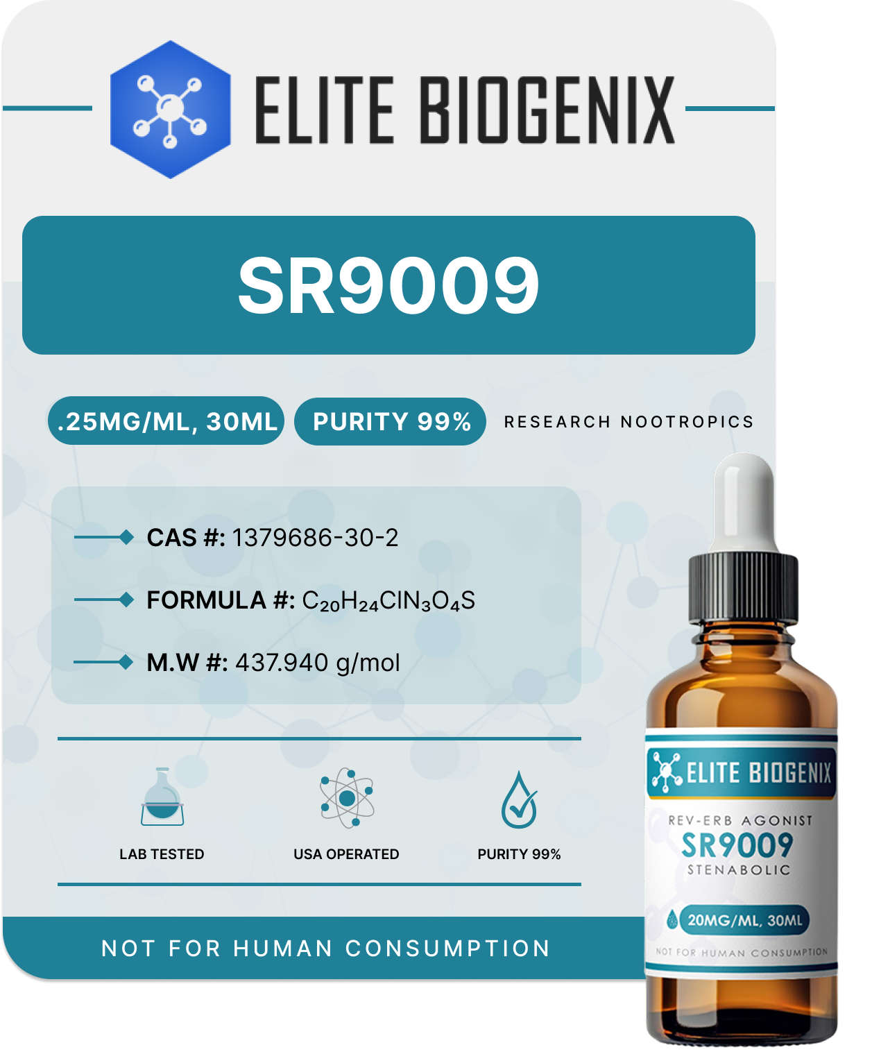 SR9009 (LIQUID STENABOLIC) 20MG/ML
