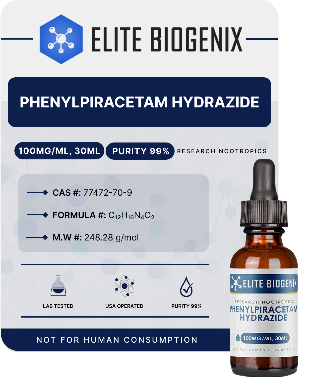 PHENYLPIRACETAM HYDRAZIDE 100MG/ML