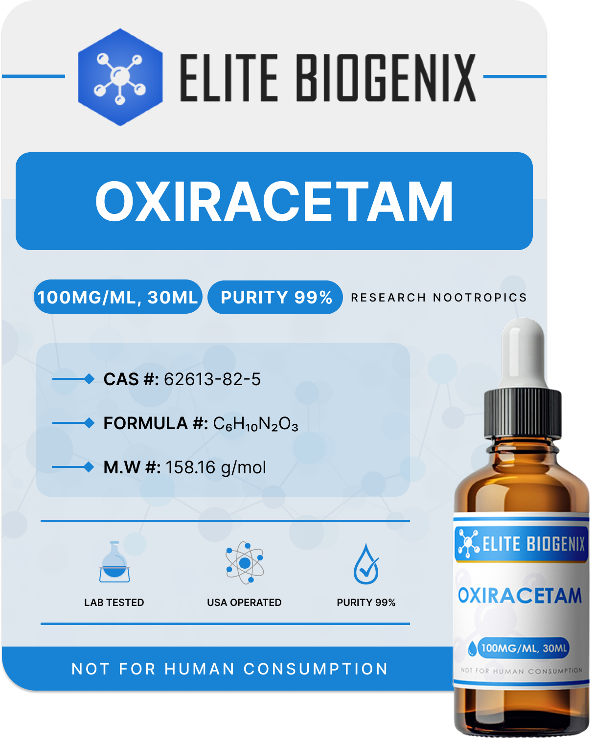 OXIRACETAM 100MG/ML