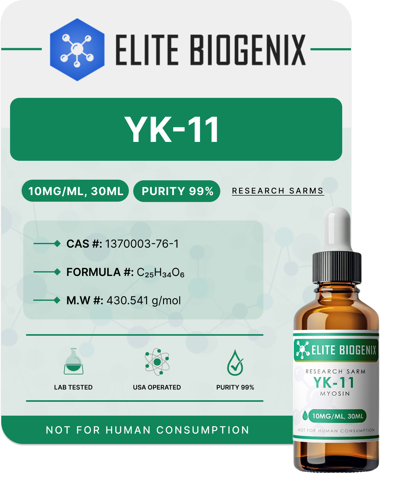 LIQUID YK-11 10MG/ML