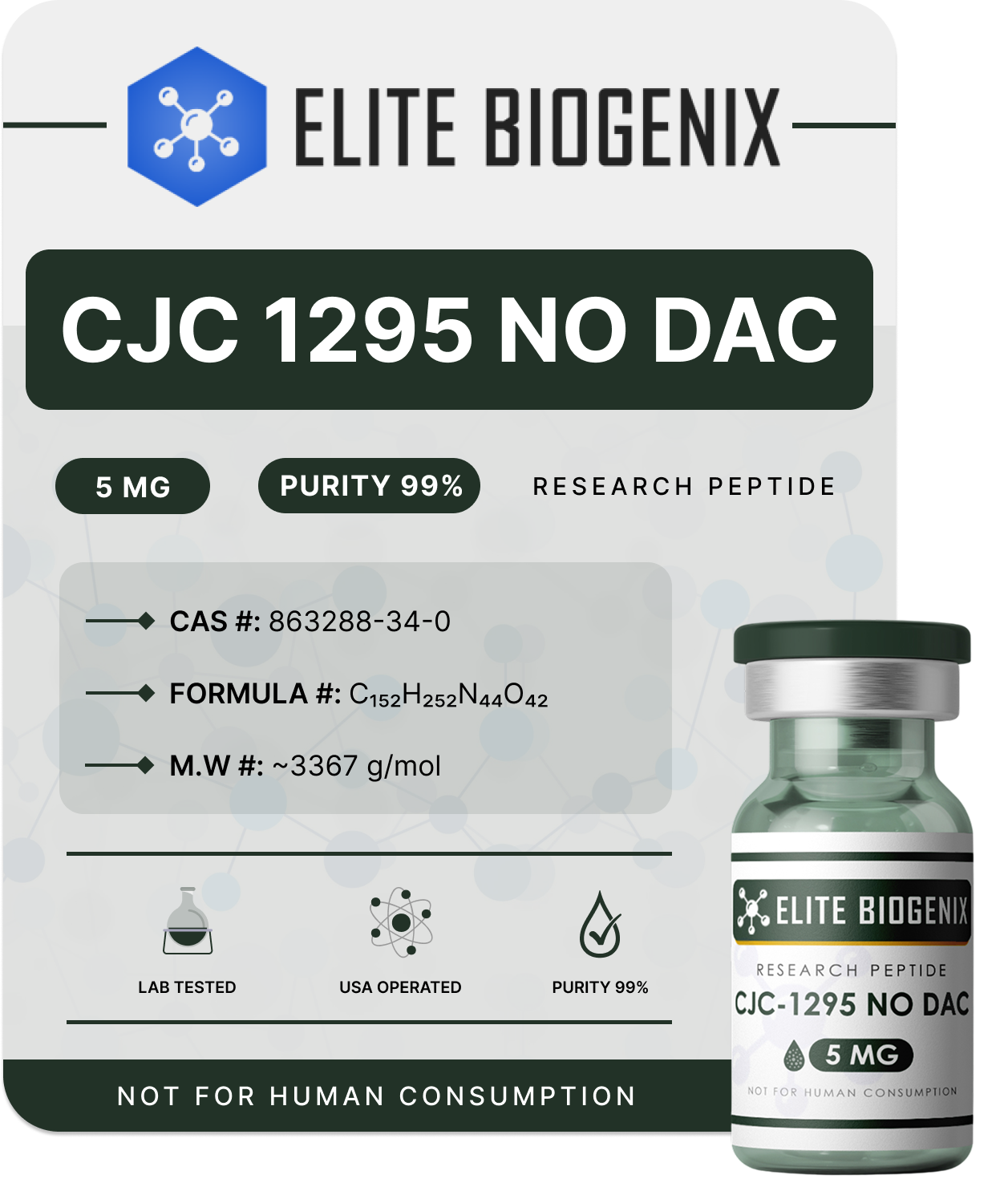CJC 1295 NO DAC 5MG