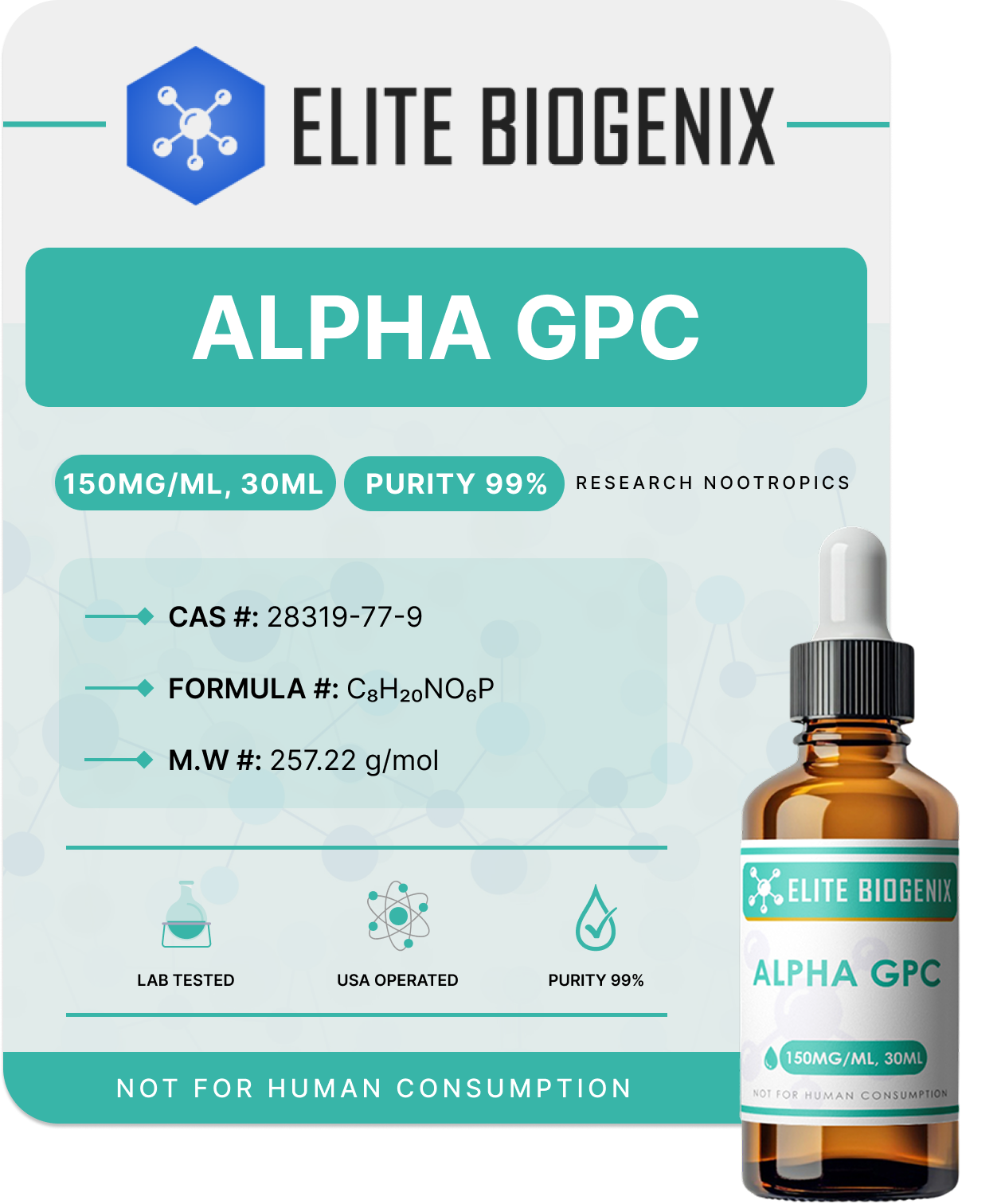 ALPHA GPC 150MG/ML