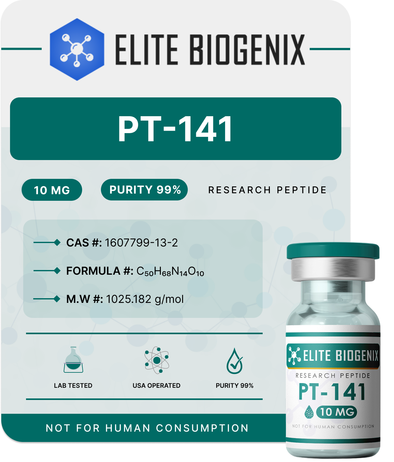 PT-141 (BREMELANOTIDE) 10MG